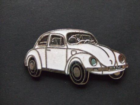 Volkswagen Kever wit-zilverkleur